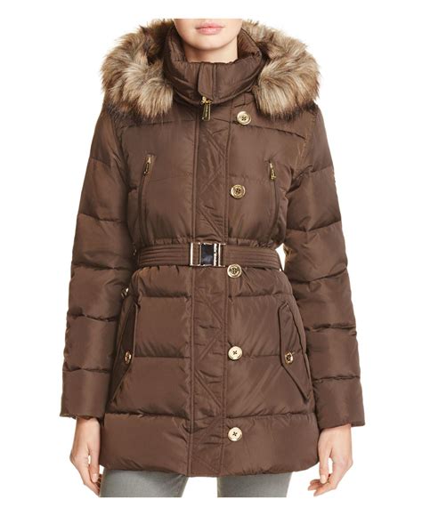 michael kors jacke gelb|Michael Kors puffer coat.